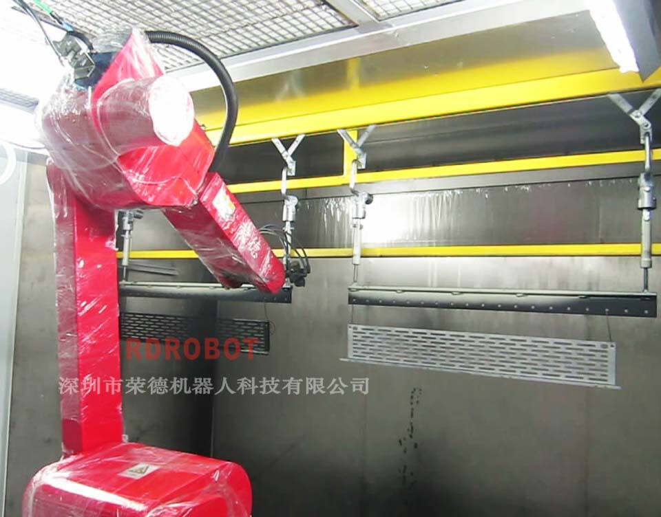 荣德机器人-喷涂机器人生产厂家-喷涂自动化整体解决方案集成商