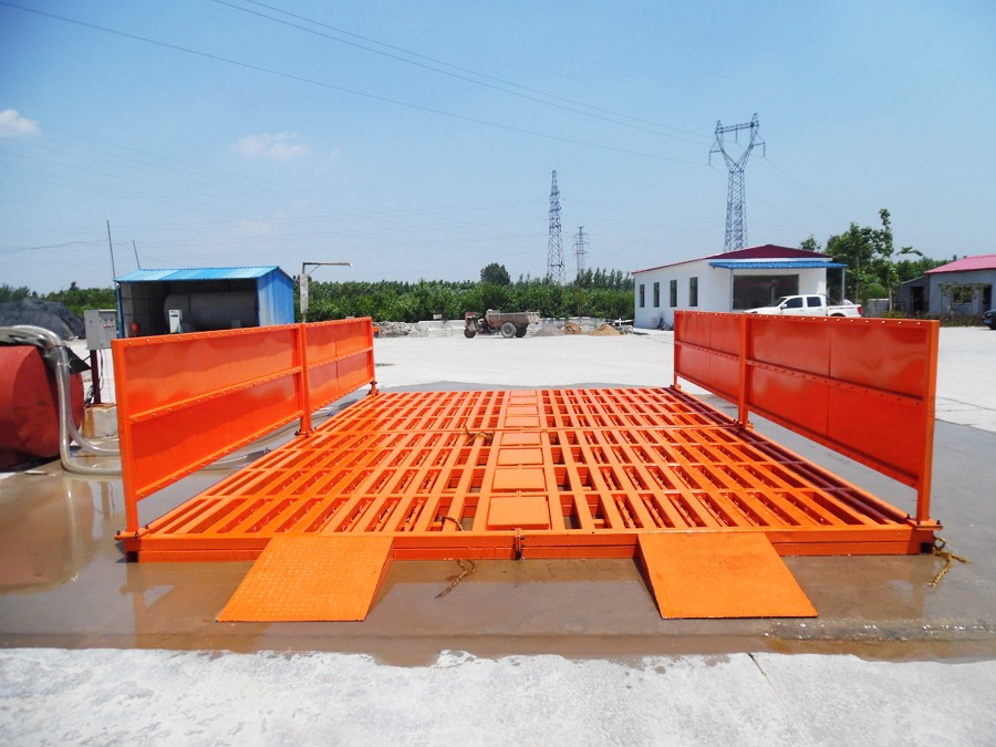 洗轮机_洗车池_工地用洗车设备_建筑工程车辆洗轮机_施工现场自动洗车台