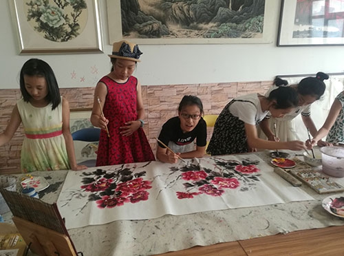 沈阳秋实美术学校-梁秋实国画_梁秋实美术作品_梁秋实书画教学