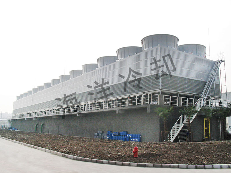 干湿闭式冷却塔|干湿联合冷却塔|干湿式冷却塔厂家|江苏海洋冷却设备有限公司